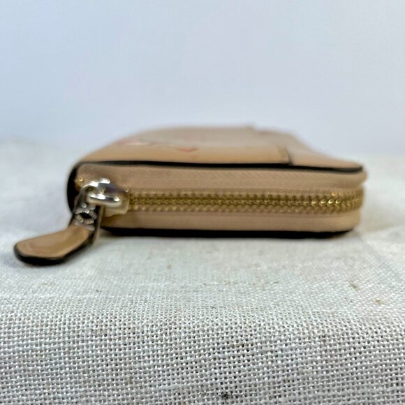 Coach Beechwood Floral/Gold Accordion Zip-Wallet | - Pre-owned - Picture 10 of 16